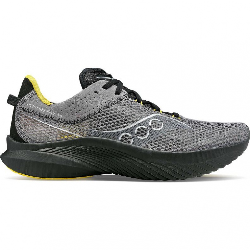 Grey Men\'s Saucony Kinvara 14 Running Shoes | AUSTRALIA-CKSXZ