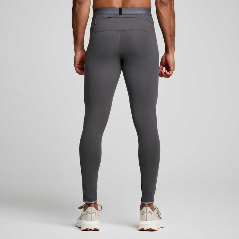 Grey Men's Saucony Solstice Tight | AUSTRALIA-QLWNH