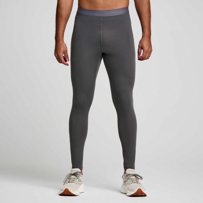 Grey Men\'s Saucony Solstice Tight | AUSTRALIA-QLWNH