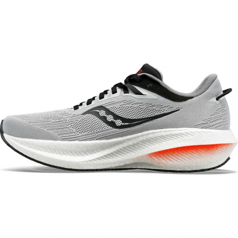 Grey Men's Saucony Triumph 21 Running Shoes | AUS-YMZIE