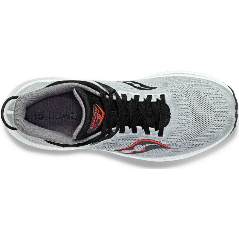 Grey Men's Saucony Triumph 21 Running Shoes | AUS-YMZIE