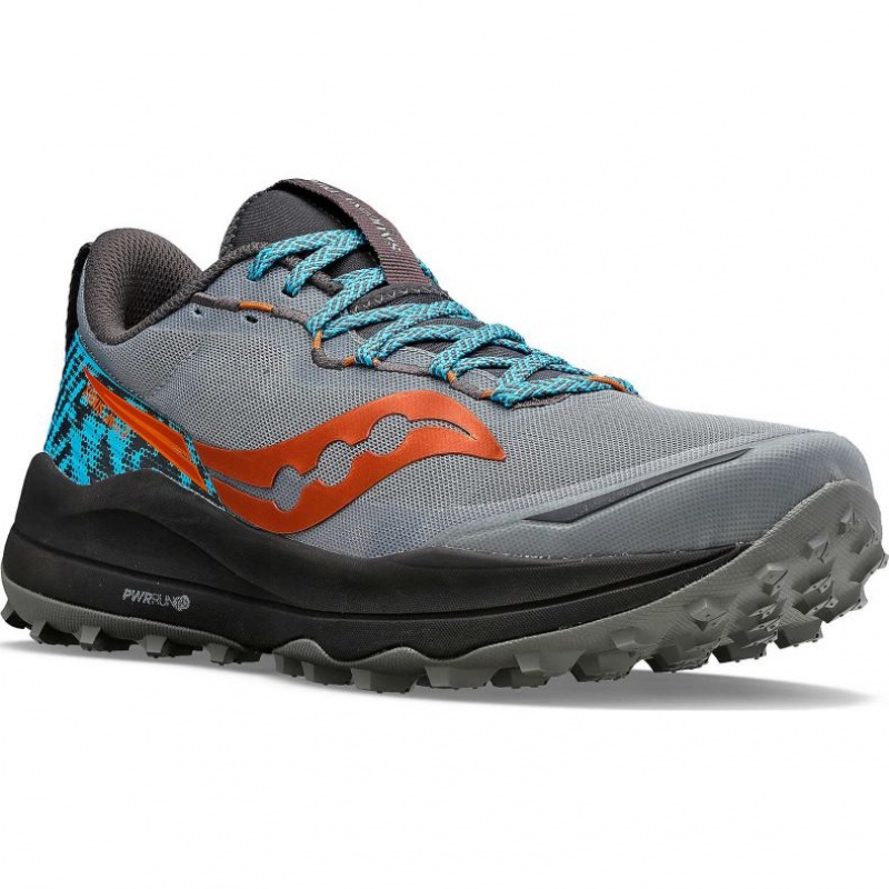 Grey Men's Saucony Xodus Ultra 2 Trail Running Shoes | AUSTRALIA-KCWTF