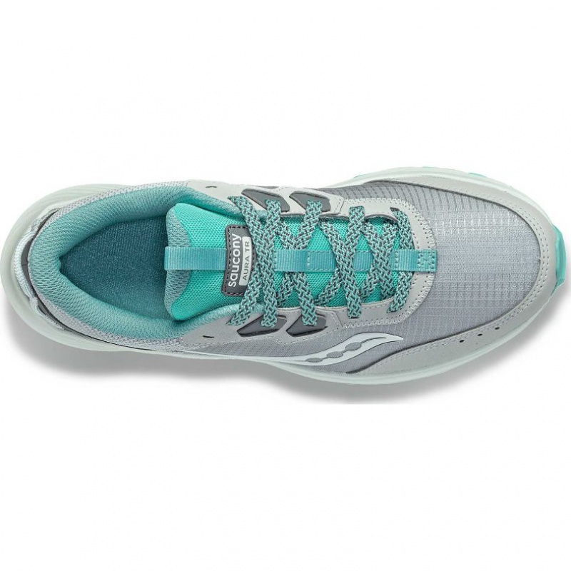 Grey Women's Saucony Aura TR Trail Running Shoes | AUSTRALIA-FLXDT