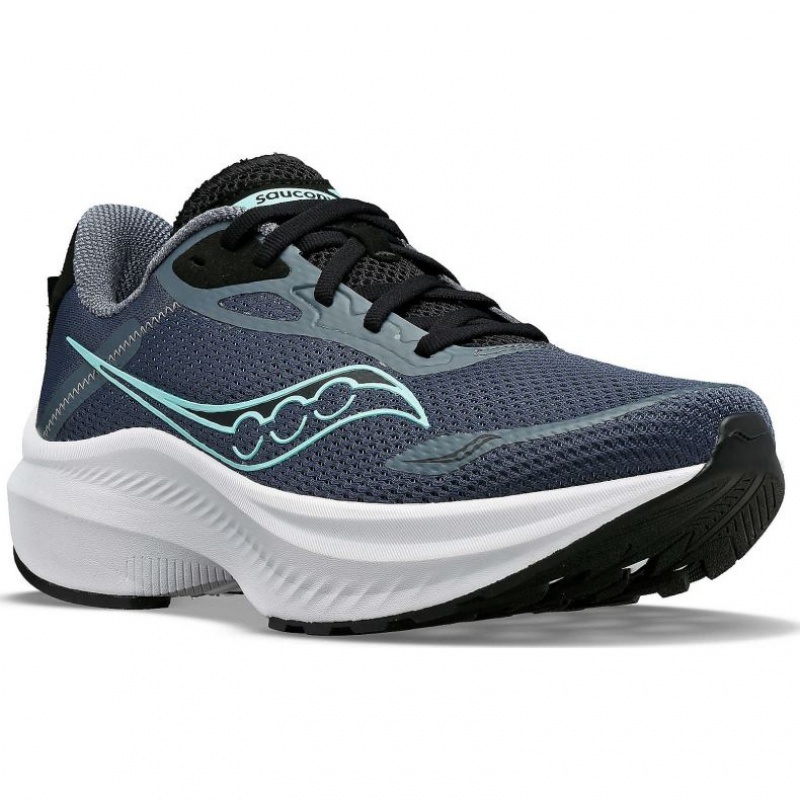 Grey Women's Saucony Axon 3 Running Shoes | AUSTRALIA-HINCK