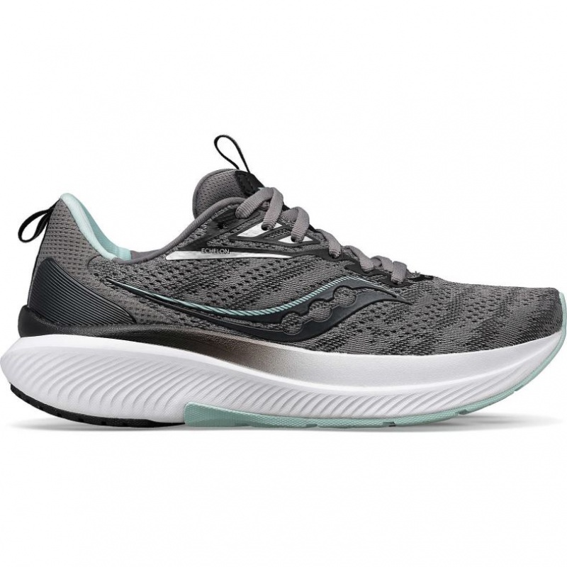 Grey Women\'s Saucony Echelon 9 Running Shoes | AUSTRALIA-DUSRW