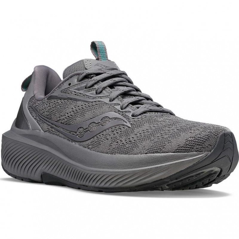 Grey Women's Saucony Echelon 9 Running Shoes | AUSTRALIA-ZFGQH