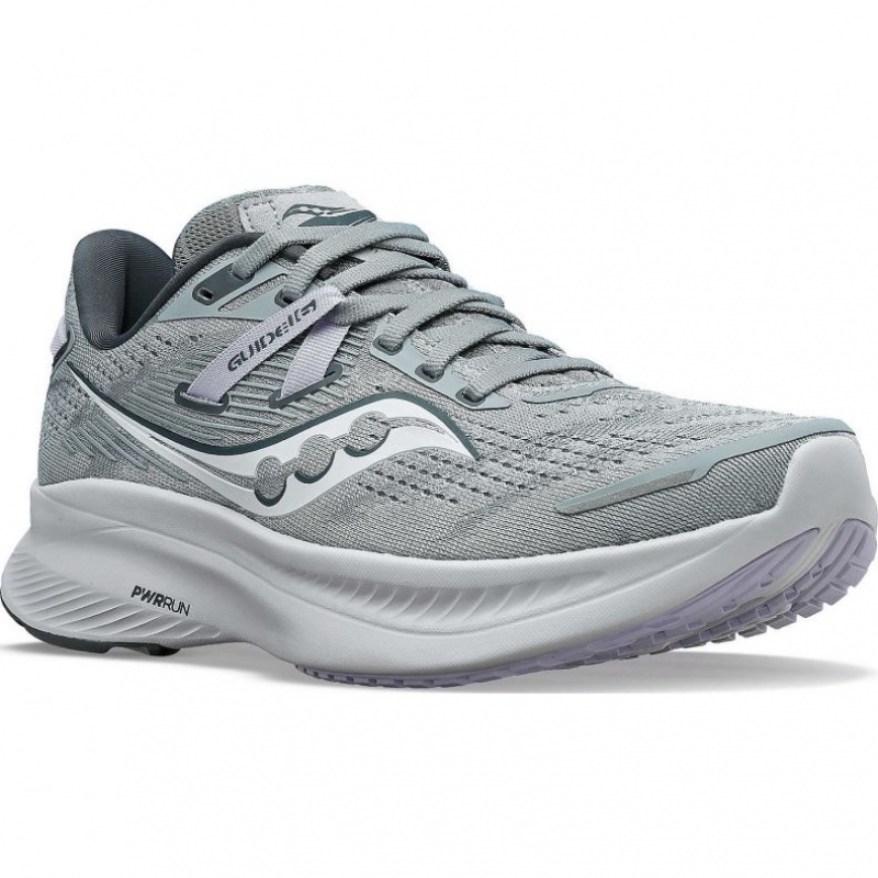 Grey Women's Saucony Guide 16 Running Shoes | AUSTRALIA-VNGMQ