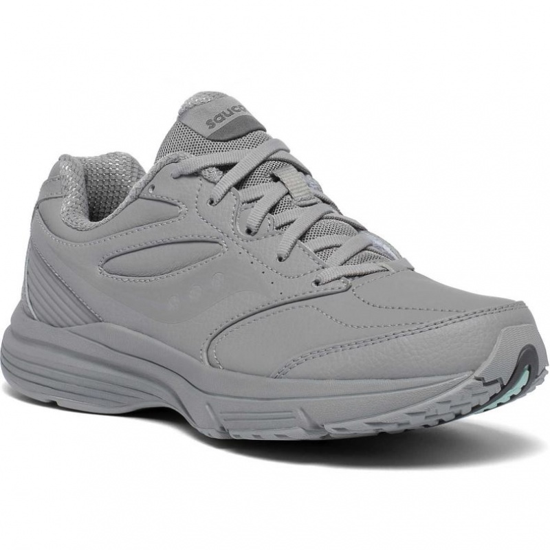 Grey Women's Saucony Integrity Walker 3 Extra Wide Running Shoes | AUSTRALIA-KRGPS