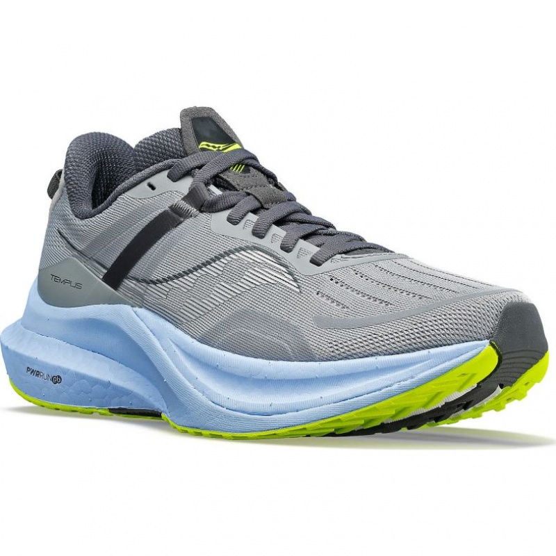 Grey Women's Saucony Tempus Running Shoes | AUS-RLGFW