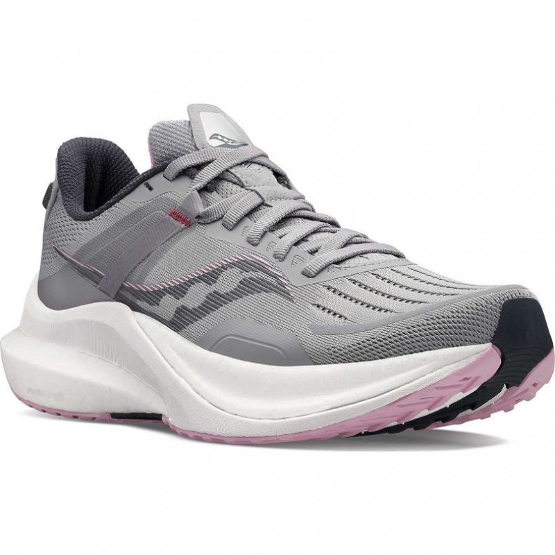 Grey Women's Saucony Tempus Running Shoes | AUSTRALIA-LHZWR