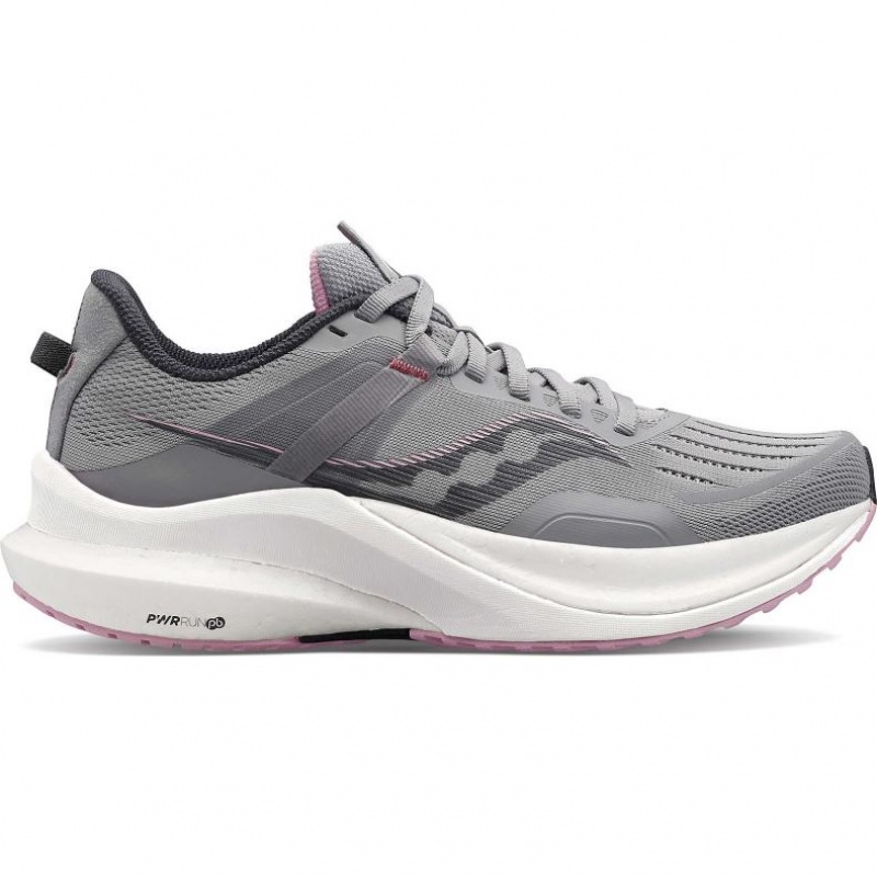 Grey Women\'s Saucony Tempus Running Shoes | AUSTRALIA-LHZWR