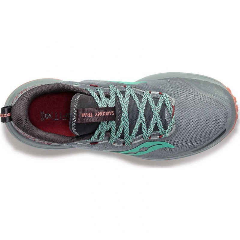 Grey Women's Saucony Xodus Ultra 2 Trail Running Shoes | AUSTRALIA-HNKOC