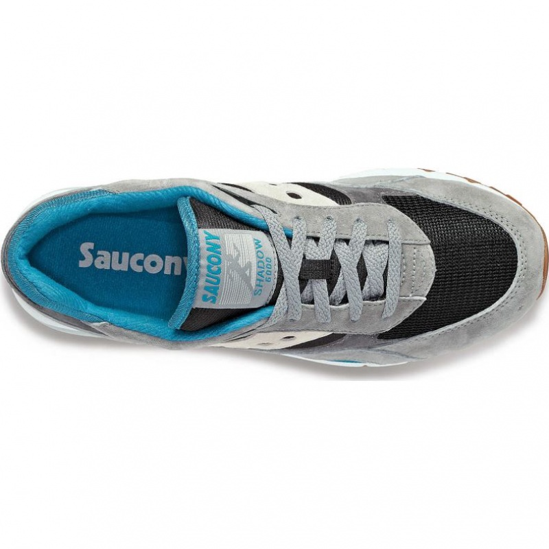 Grey / Black Men's Saucony Shadow 6000 Trainer | AUSTRALIA-MUOWQ