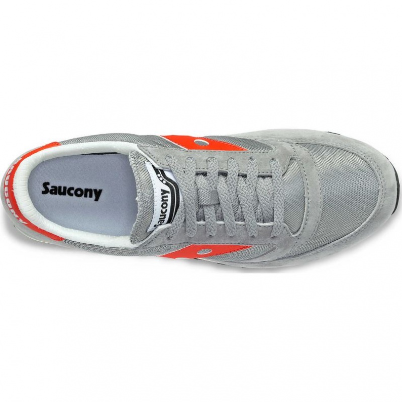 Grey / Red Men's Saucony Jazz 81 Trainer | AUS-LWNSX