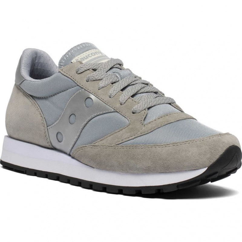 Grey / Silver Men's Saucony Jazz 81 Trainer | AUSTRALIA-FLBRJ