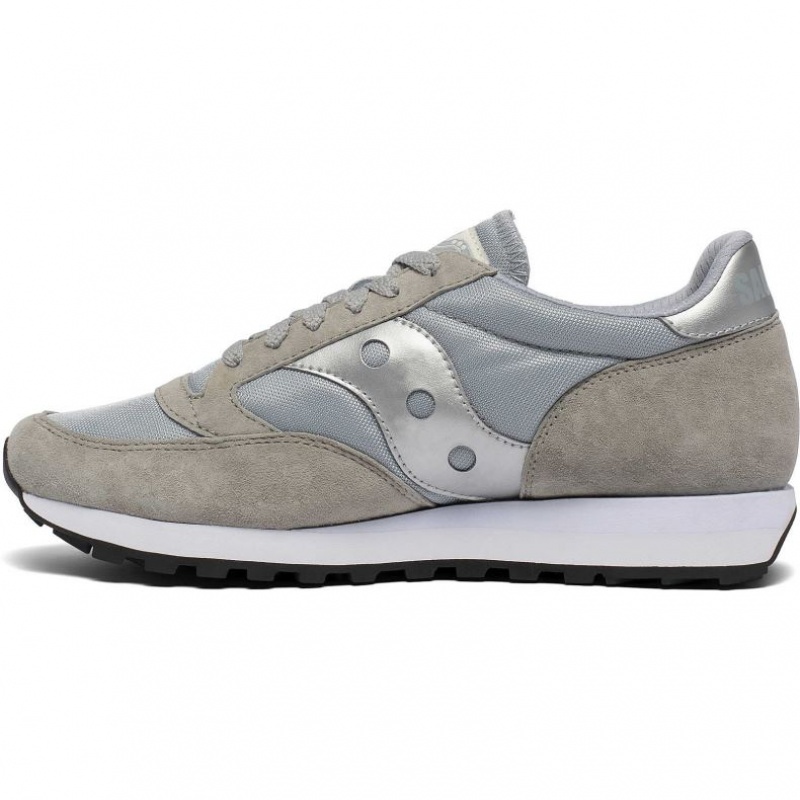 Grey / Silver Men's Saucony Jazz 81 Trainer | AUSTRALIA-FLBRJ