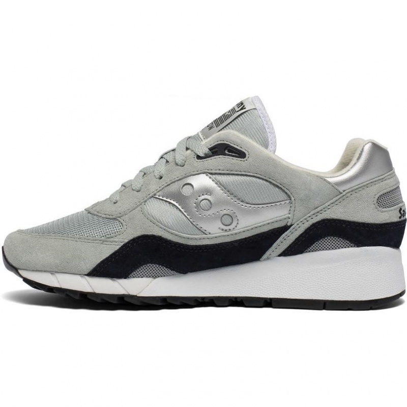 Grey / Silver Men's Saucony Shadow 6000 Trainer | AUSTRALIA-EAKBT