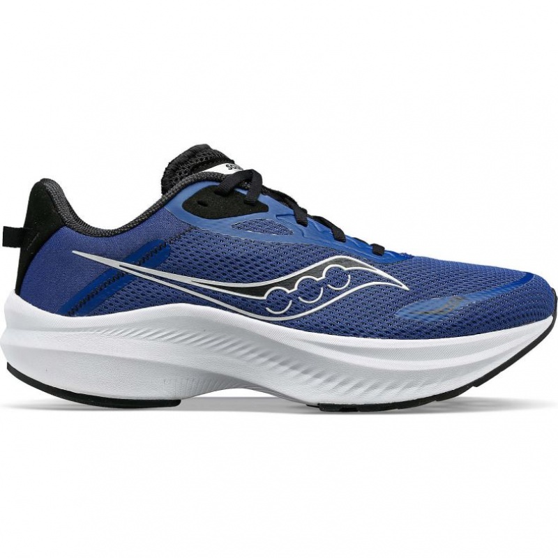 Indigo Men\'s Saucony Axon 3 Running Shoes | AUS-VMBZD