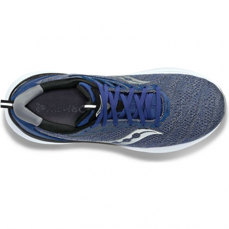 Indigo Men's Saucony Echelon 9 Running Shoes | AUSTRALIA-XKAVM