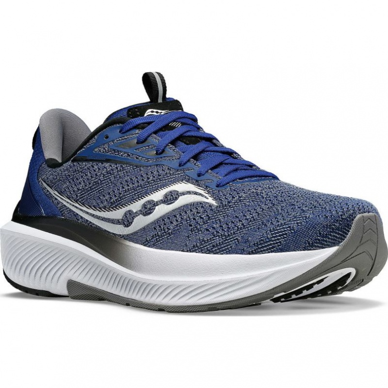 Indigo Men's Saucony Echelon 9 Running Shoes | AUSTRALIA-XKAVM