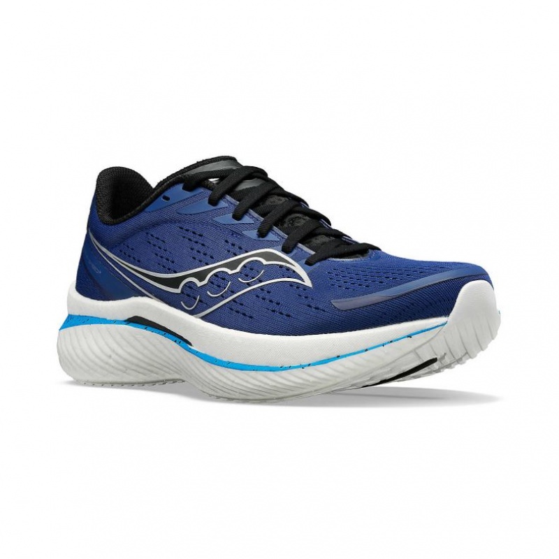 Indigo Men's Saucony Endorphin Speed 3 Running Shoes | AUS-QGSYE