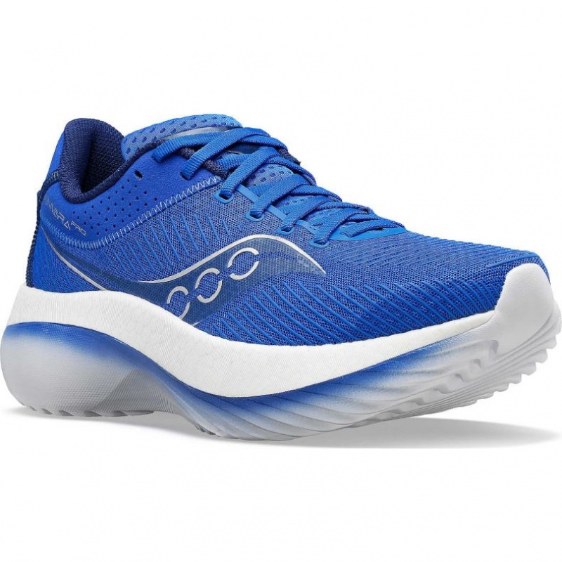 Indigo Men's Saucony Kinvara Pro Running Shoes | AUS-BVINT