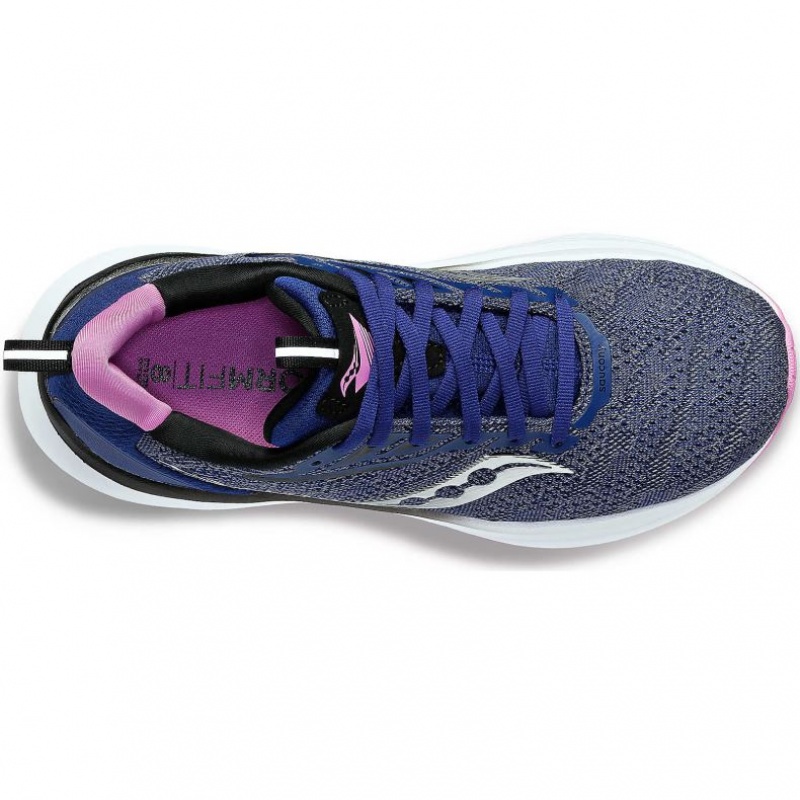 Indigo Women's Saucony Echelon 9 Running Shoes | AUS-HXAEL