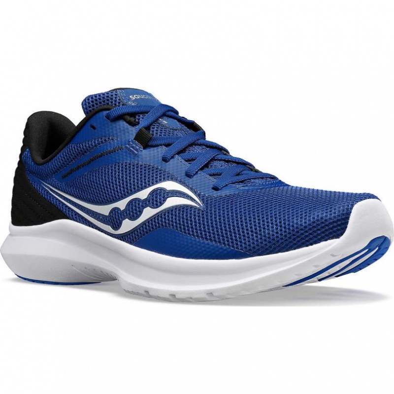 Indigo / Black Men's Saucony Convergence Running Shoes | AUSTRALIA-EKJBQ