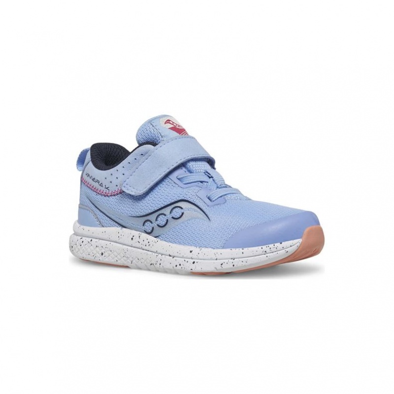 Light Blue Little Kids' Saucony Kinvara 14 A/C Jr. Sneaker | AUS-SDYXL