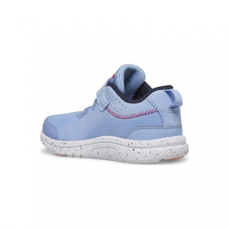 Light Blue Little Kids' Saucony Kinvara 14 A/C Jr. Sneaker | AUS-SDYXL