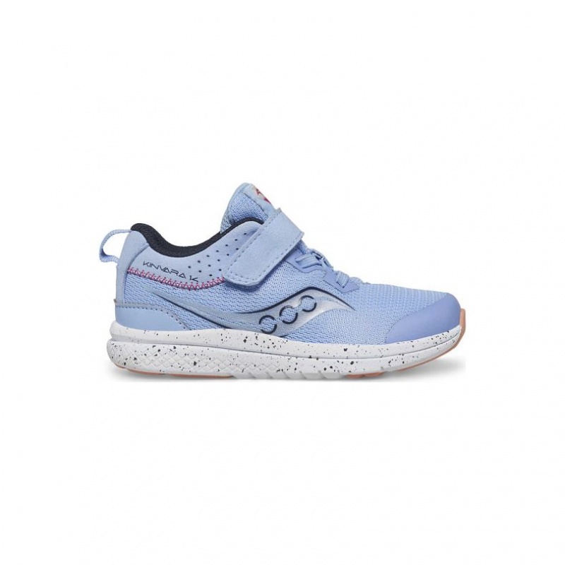 Light Blue Little Kids\' Saucony Kinvara 14 A/C Jr. Sneaker | AUS-SDYXL