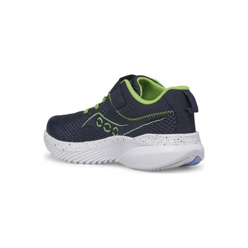 Navy Big Kids' Saucony Kinvara 14 A/C Sneaker | AUSTRALIA-UEHRV