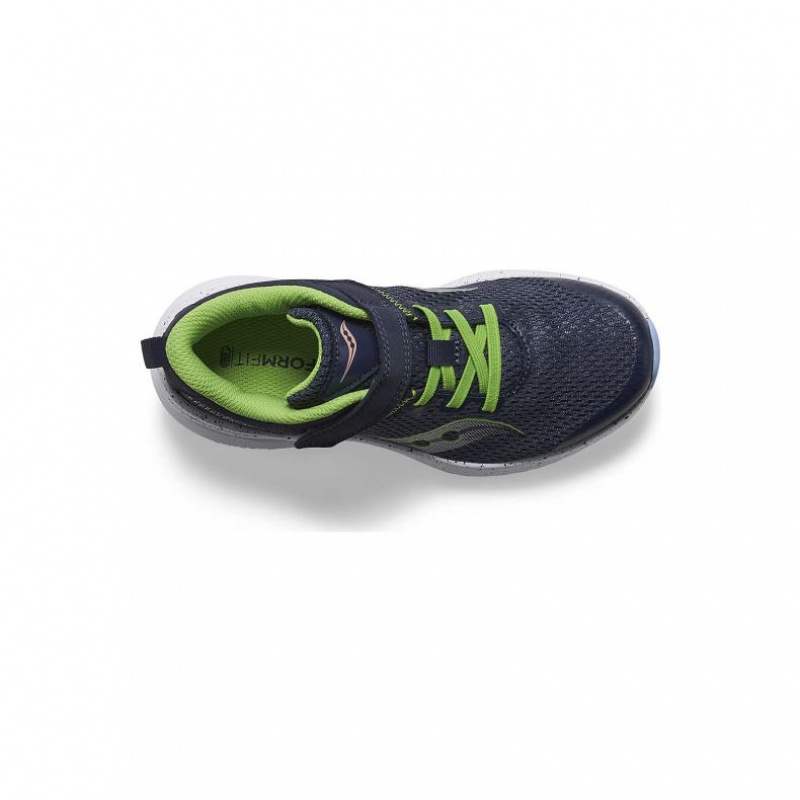 Navy Big Kids' Saucony Kinvara 14 A/C Sneaker | AUSTRALIA-UEHRV