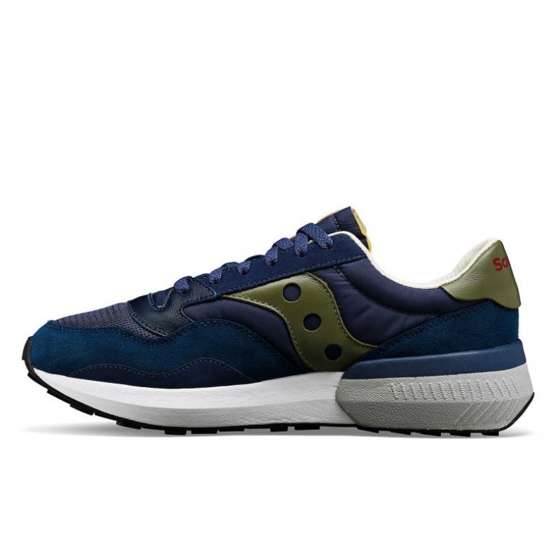 Navy Men's Saucony Jazz NXT Trainer | AUS-YVTOP