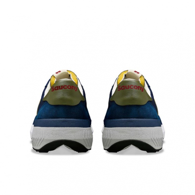 Navy Men's Saucony Jazz NXT Trainer | AUS-YVTOP