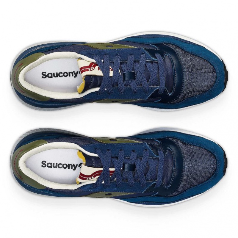 Navy Men's Saucony Jazz NXT Trainer | AUS-YVTOP