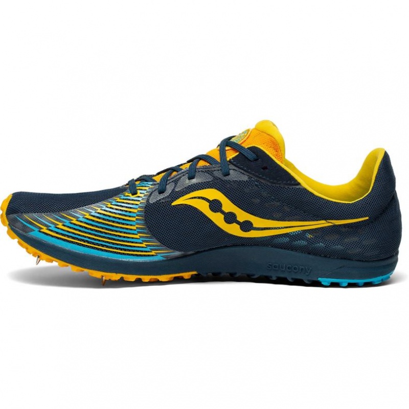 Navy Men's Saucony Kilkenny XC9 Spikes | AUSTRALIA-RUAQX