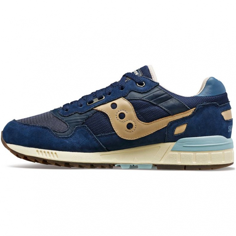 Navy Men's Saucony Shadow 5000 Premium Trainer | AUSTRALIA-EWMKS