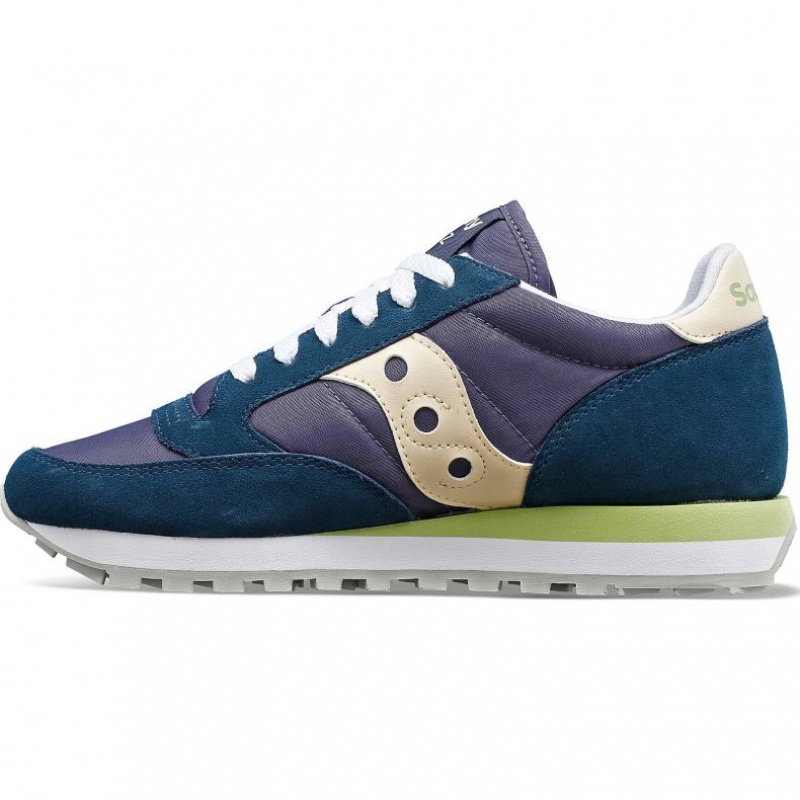 Navy Women's Saucony Jazz Original Trainer | AUS-VJXQM