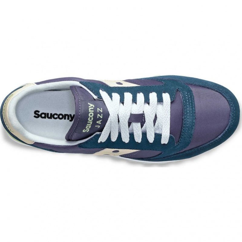 Navy Women's Saucony Jazz Original Trainer | AUS-VJXQM