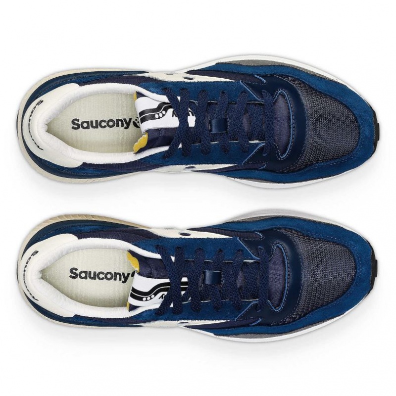 Navy / Cream Women's Saucony Jazz NXT Trainer | AUS-OVNJZ