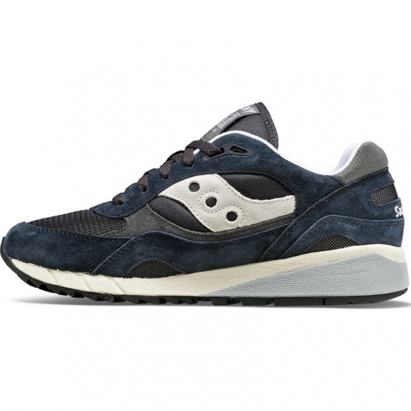 Navy / Grey Men's Saucony Shadow 6000 Trainer | AUS-ICEHK