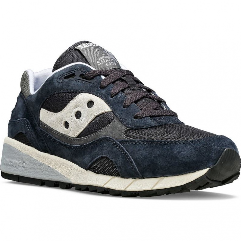 Navy / Grey Men's Saucony Shadow 6000 Trainer | AUS-ICEHK