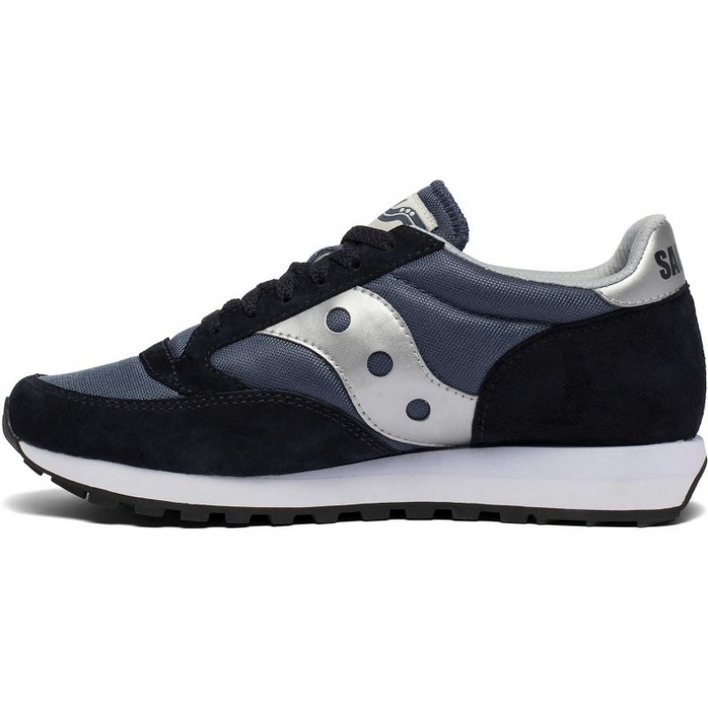 Navy / Silver Men's Saucony Jazz 81 Trainer | AUS-BMPWT