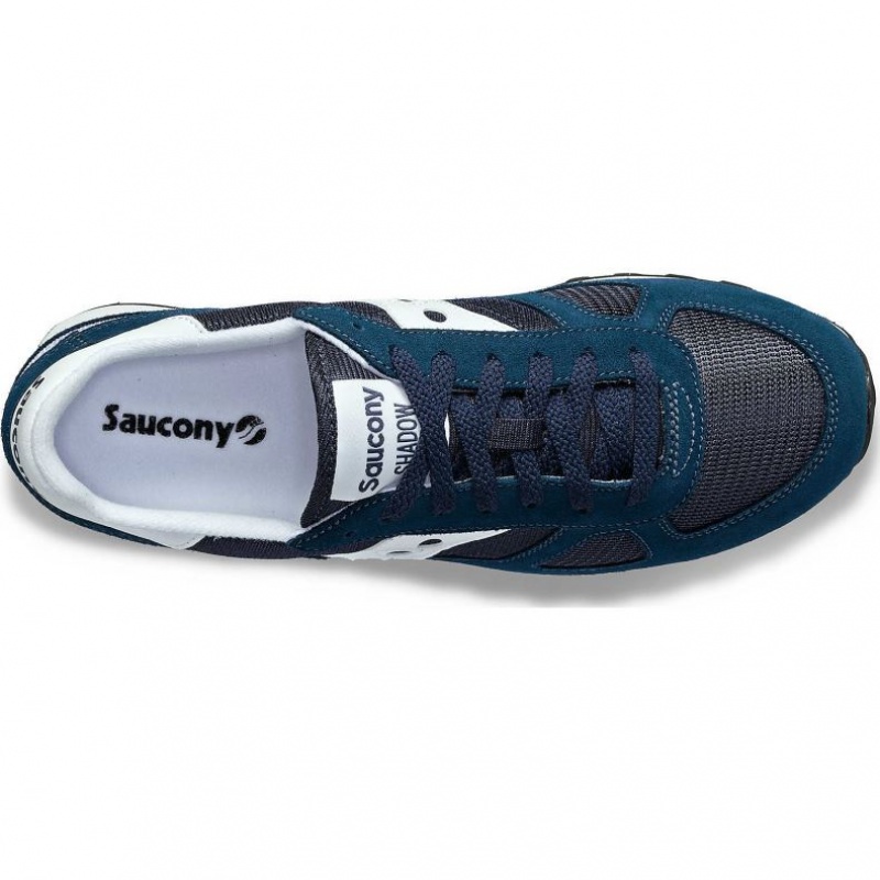 Navy / White Men's Saucony Shadow Original Trainer | AUS-VHSEZ