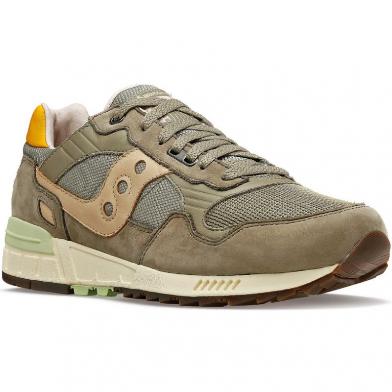 Olive Men's Saucony Shadow 5000 Premium Trainer | AUS-WZKLB