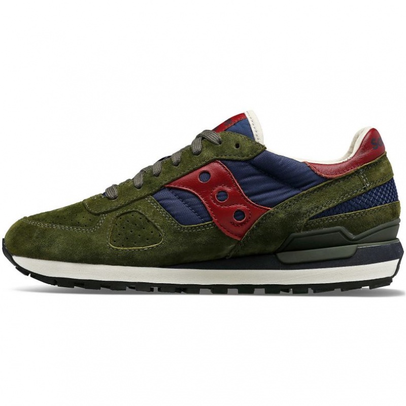 Olive Men's Saucony Shadow Original Premium Trainer | AUSTRALIA-VMIAU