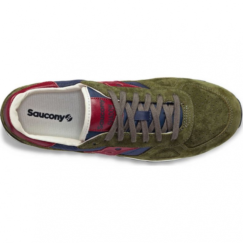 Olive Men's Saucony Shadow Original Premium Trainer | AUSTRALIA-VMIAU