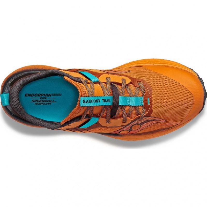 Orange Men's Saucony Endorphin Edge Trail Running Shoes | AUS-SWDUA