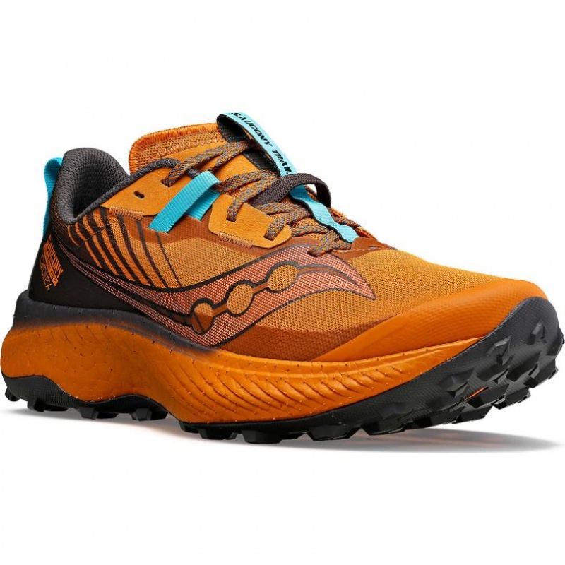 Orange Men's Saucony Endorphin Edge Trail Running Shoes | AUS-SWDUA